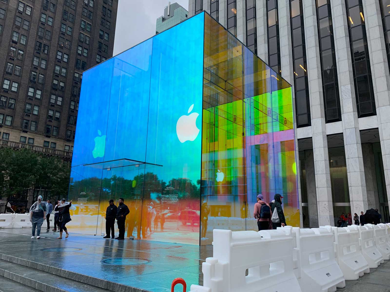 Apple Store New York Pellicola dicroica 